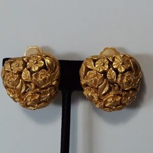 Vintage Clip-on Gold Tone earrings (from 1992)